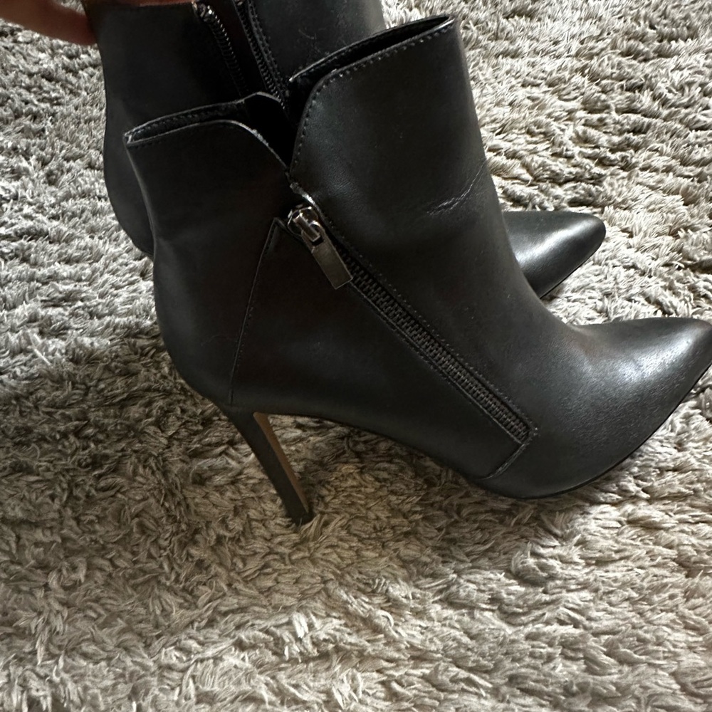 BCBGeneration Black Heeled Boots Stiletto Ankle